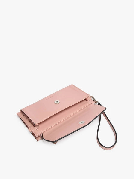 Elle Wallet Crossbody - Light Beige