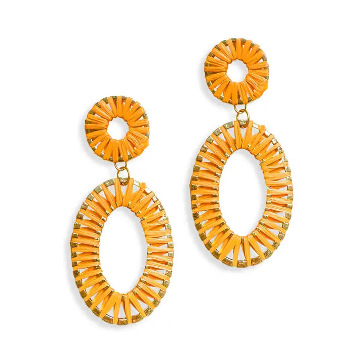 Tangerine Summer Earrings