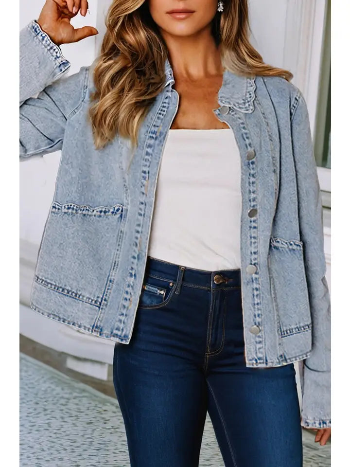 Daisy Denim Jacket