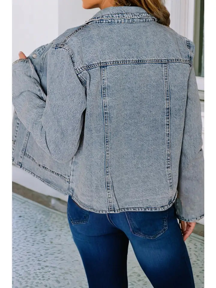 Daisy Denim Jacket