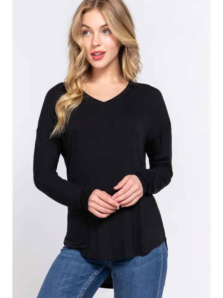 Cami Dolman Long Sleeve Top