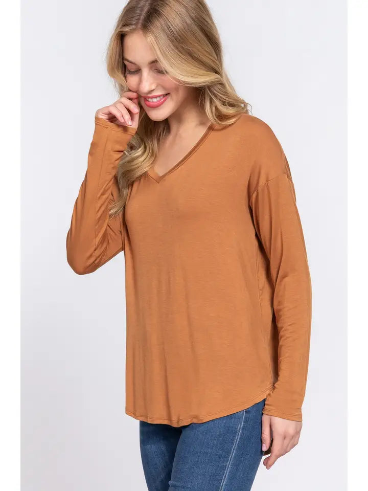 Cami Dolman Long Sleeve Top