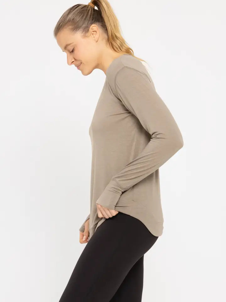 Mia Soft Touch Long Sleeve Top