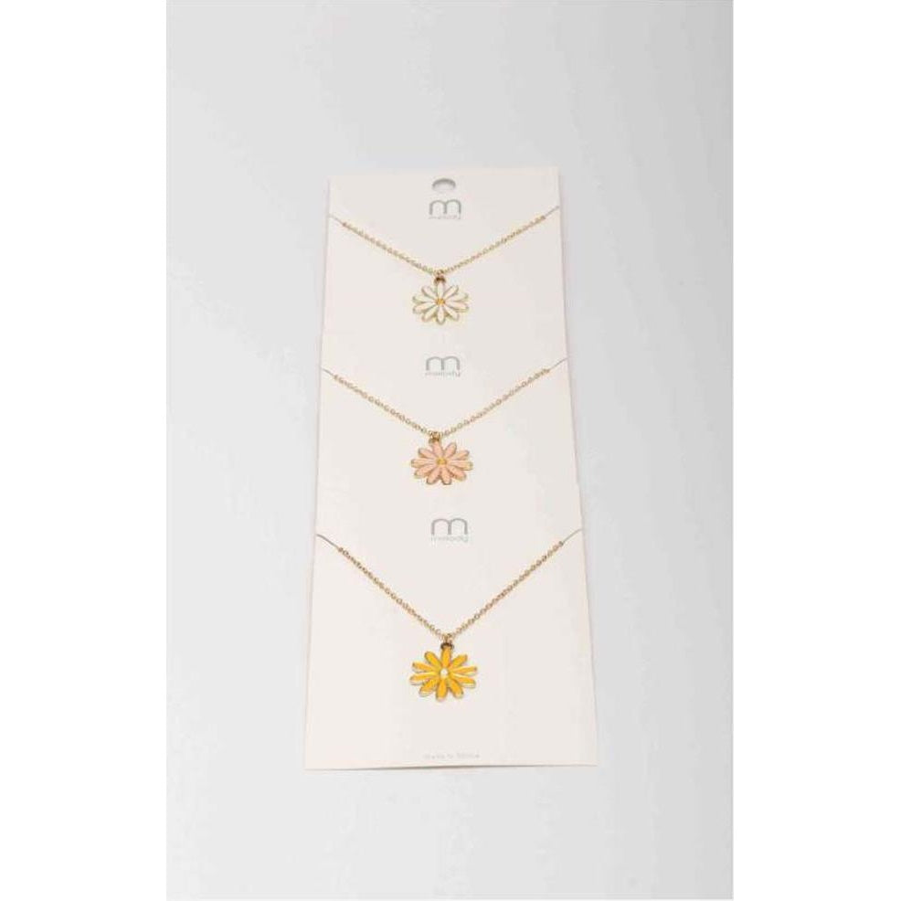 Flower Pendant Necklace