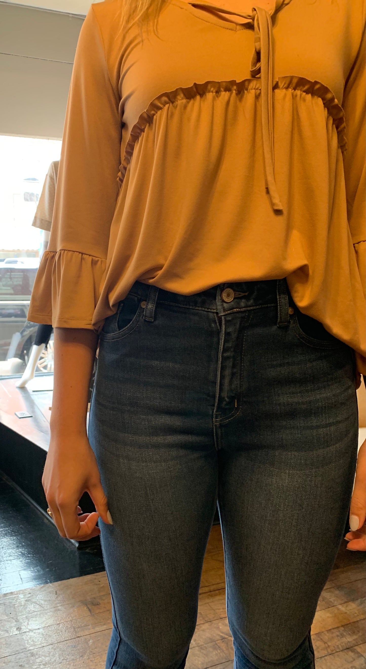 Dark Wash High Rise Skinny Jean - KanCan