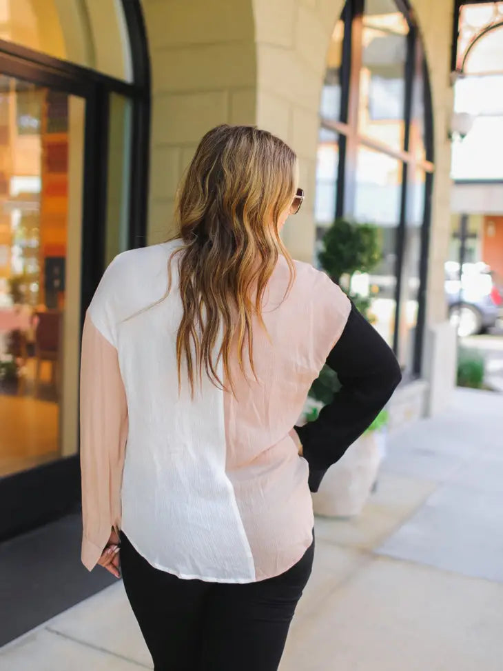 Kylan Tan Pocket Top