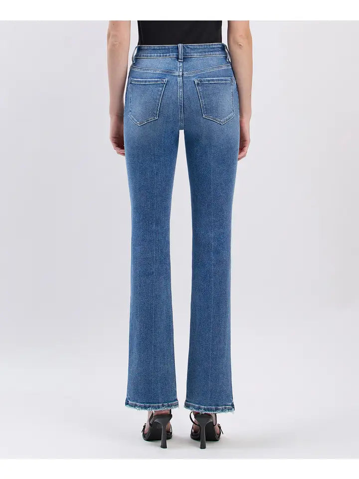Skylar High Rise Bootcut Vervet Jean