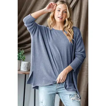 Annie Ribbed Long Sleeve