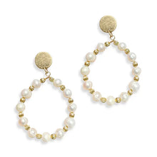 Load image into Gallery viewer, Cordelia Pearl Earrings
