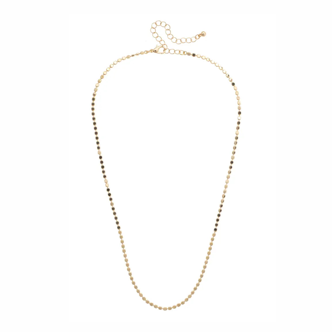 Kate Circle Link Gold Necklace