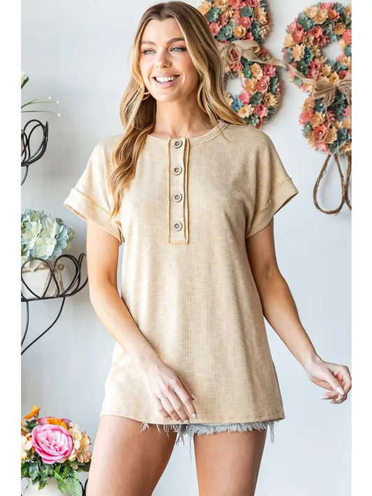 Paige Dolman Short Sleeve Top