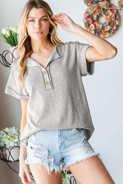 Paige Dolman Short Sleeve Top