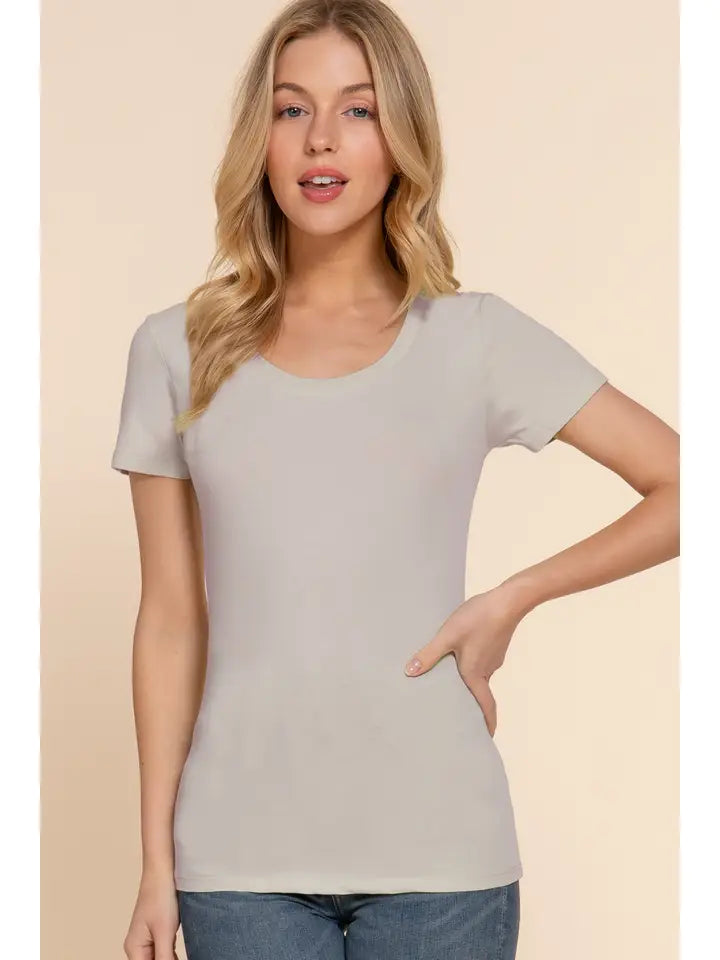 Renee Scoop Neck Top