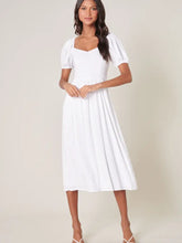 Load image into Gallery viewer, Alessi Puff Sleeve Midi Dress
