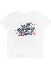 Load image into Gallery viewer, All American Girl Graphic Tee - Girls
