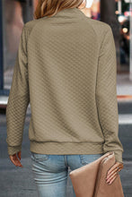 Load image into Gallery viewer, Apricot Quilted Buttoned Pullover
