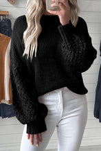 Load image into Gallery viewer, Hallie Cable Knit Sweater
