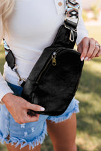 Load image into Gallery viewer, Black Zipped Crossbody

