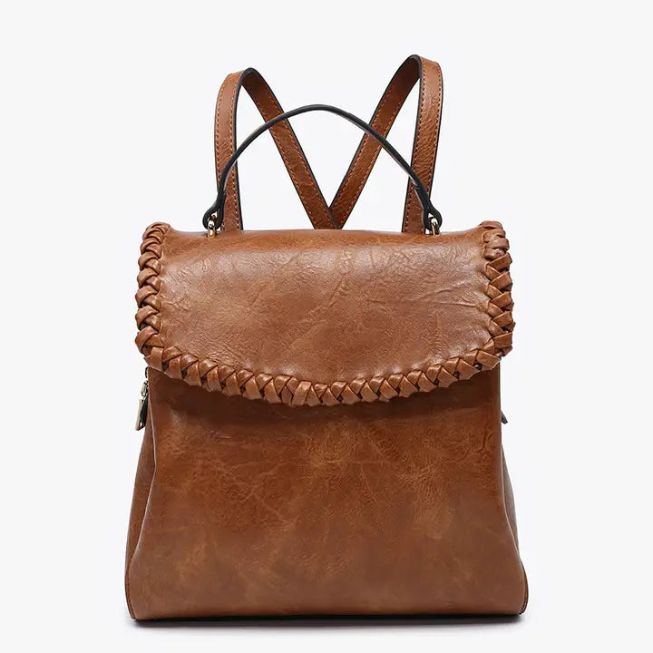 Blossom Whipstitch Trim Backpack