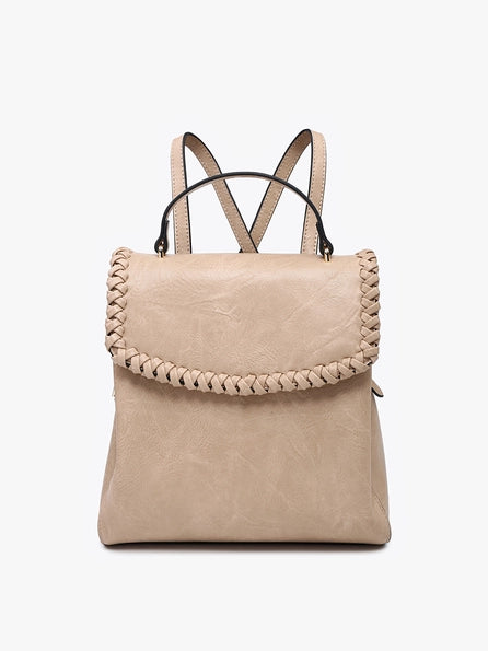 Blossom Whipstitch Trim Backpack
