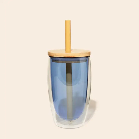 Blue Glass Tumbler