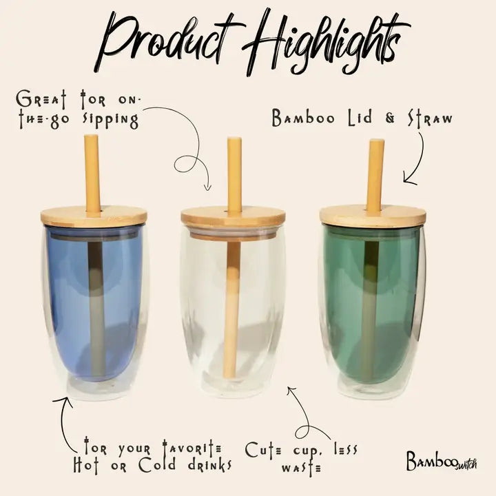 Blue Glass Tumbler