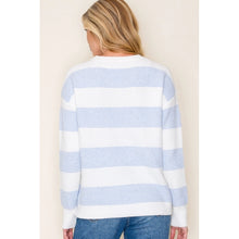 Load image into Gallery viewer, Chambray Textured Sweater
