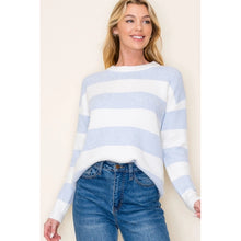 Load image into Gallery viewer, Chambray Textured Sweater
