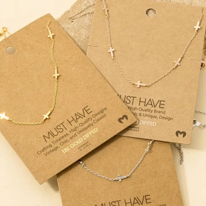 Dainty Cross Necklace