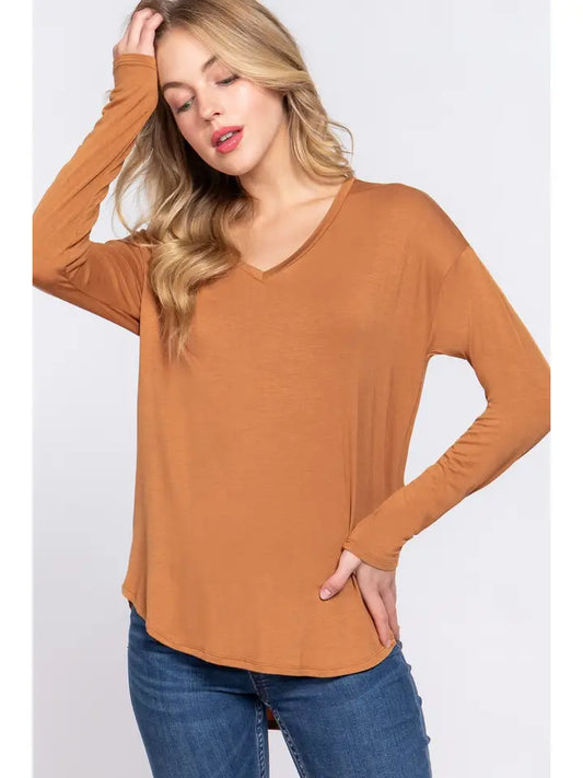 Cami Dolman Long Sleeve Top