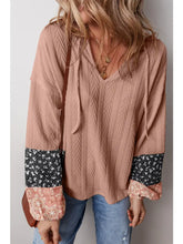 Load image into Gallery viewer, Ellen Textured Blouse - Dusty Pink
