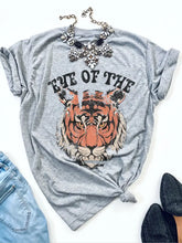 Load image into Gallery viewer, Eye Of The Tiger Tee - Heather Gray
