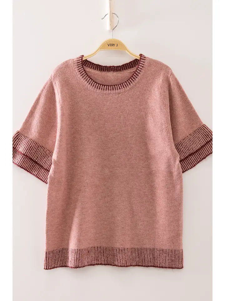 Fav Soft Ribbed Knit Top