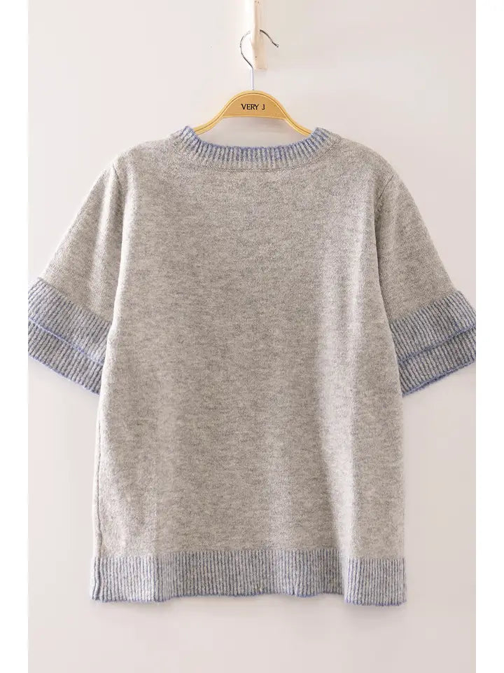Fav Soft Ribbed Knit Top