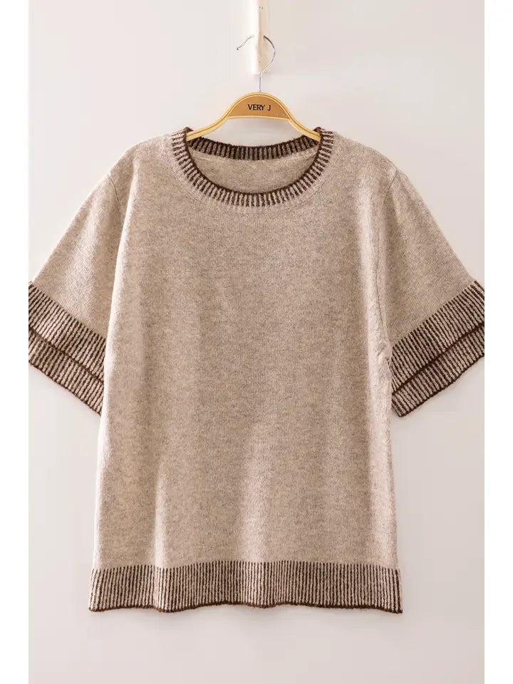 Fav Soft Ribbed Knit Top