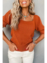 Load image into Gallery viewer, Gold Flame Knit Top
