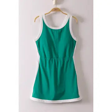 Green Built In Active Dress