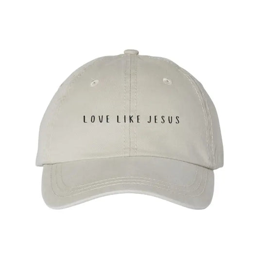 Love Like Jesus Embroidered Cap