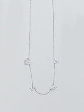 Load image into Gallery viewer, MAMA Silver Block Necklace
