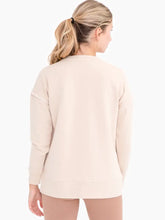 Load image into Gallery viewer, Natural Contrast Stitch Sweater
