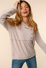 Load image into Gallery viewer, Olive Button Down Pullover
