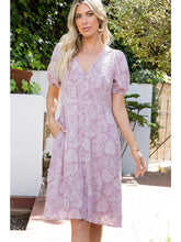 Load image into Gallery viewer, Mauve Paisley Dress
