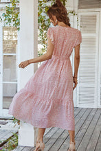 Load image into Gallery viewer, Pink Leopard Tiered Dress

