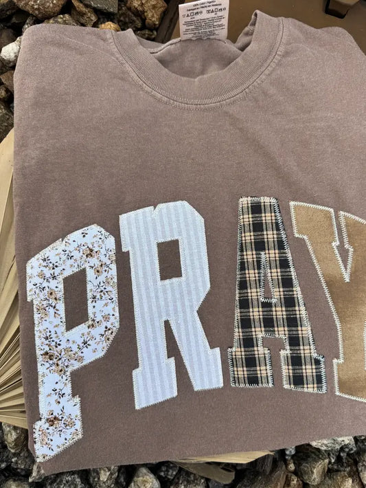 Pray Faith Tee - Mocha
