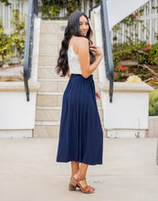 Load image into Gallery viewer, Reed Pleated Midi Skirt
