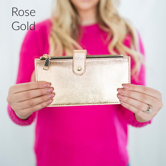 Rosie Slim Zipper Wallet