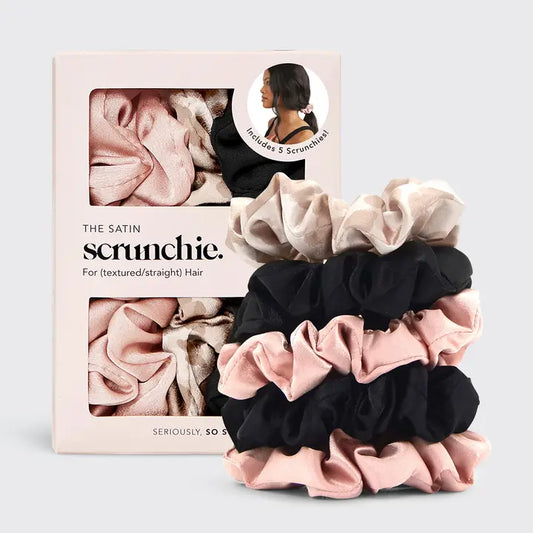 Satin Sleep Scrunchies - 5pc