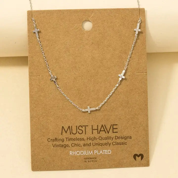 Dainty Cross Necklace