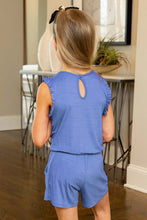 Load image into Gallery viewer, Girl Rosie Ruffled Romper

