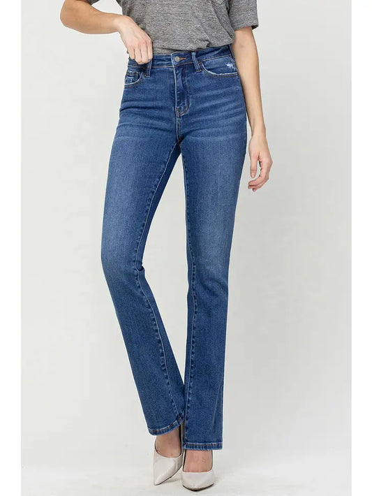 Skylar High Rise Bootcut Vervet Jean